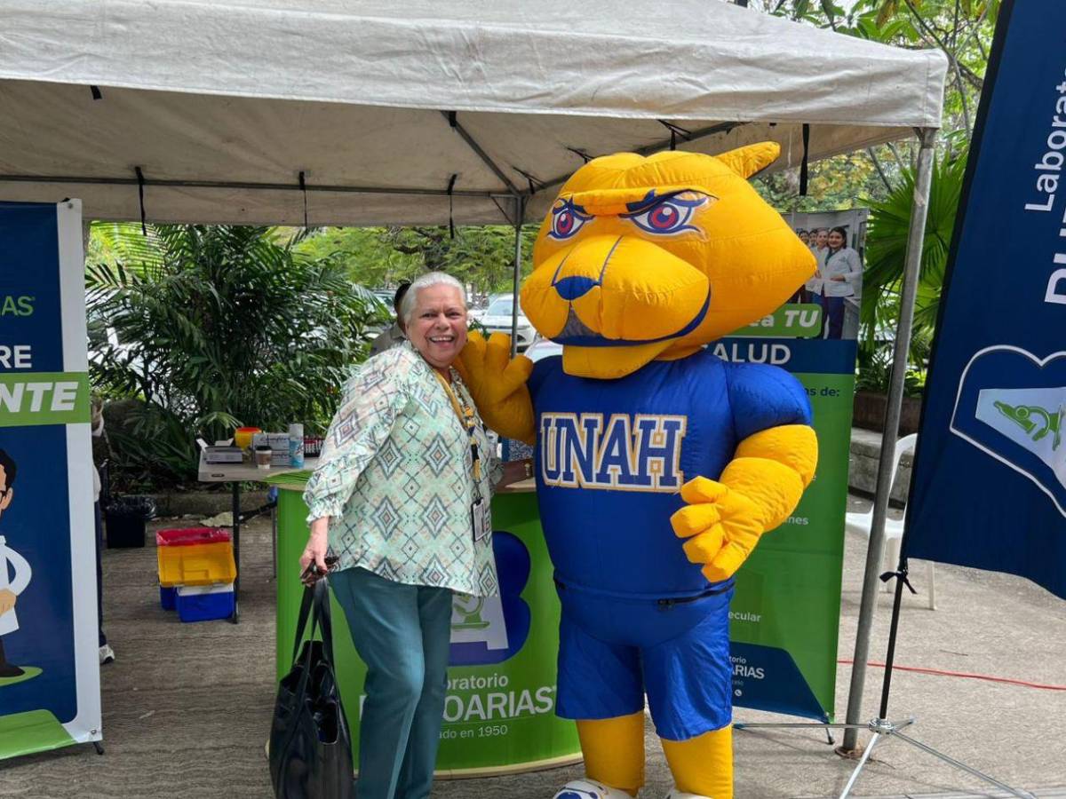 Unah-Cortés lleva atención gratuita a la población con feria de salud