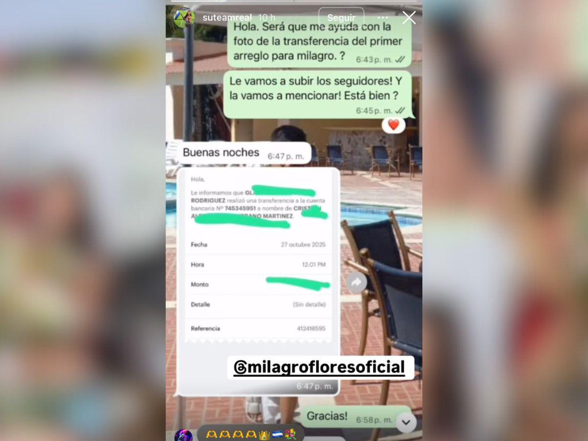 Desmienten a Ariela y Milagro Flores reacciona tras polémica por sus rosas