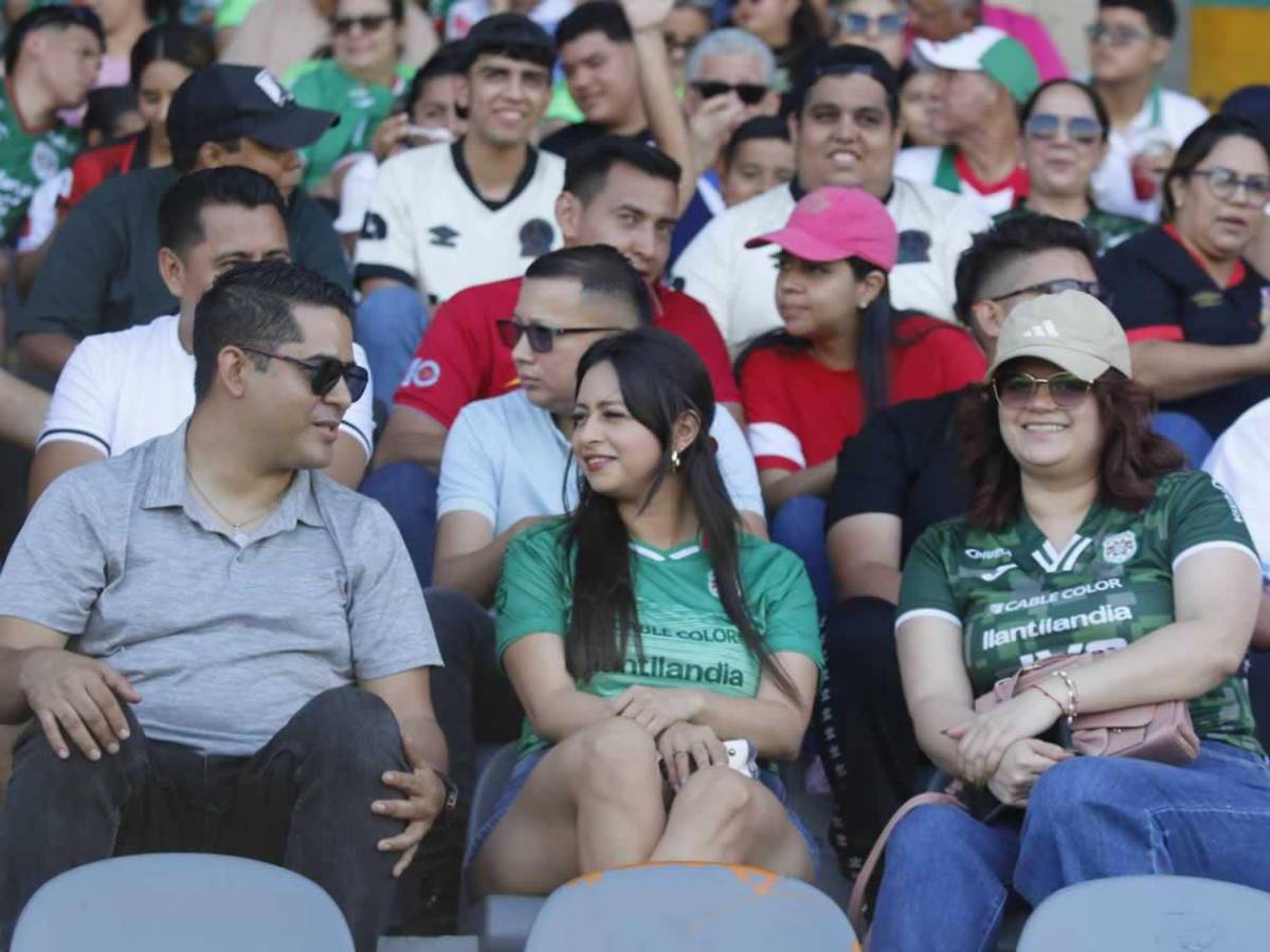 Marathón - Olimpia: bellezas, look a lo Raphinha y la rubia que robó suspiros