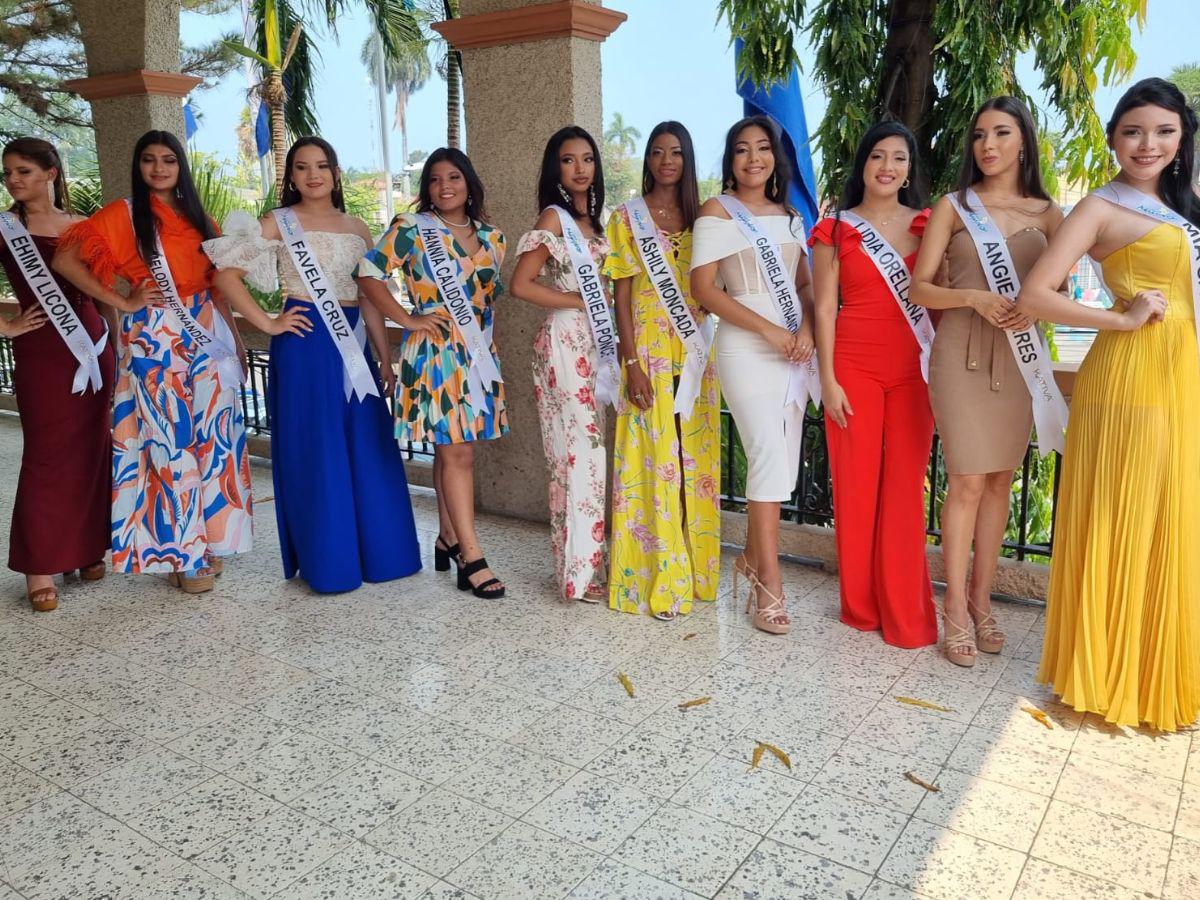 Presentan candidatas al reinado de la Feria Isidra de La Ceiba