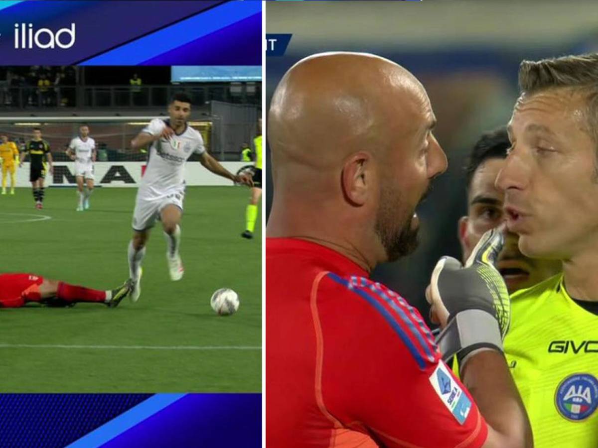 La peor despedida del fútbol: Pepe Reina se va expulsado en su último partido