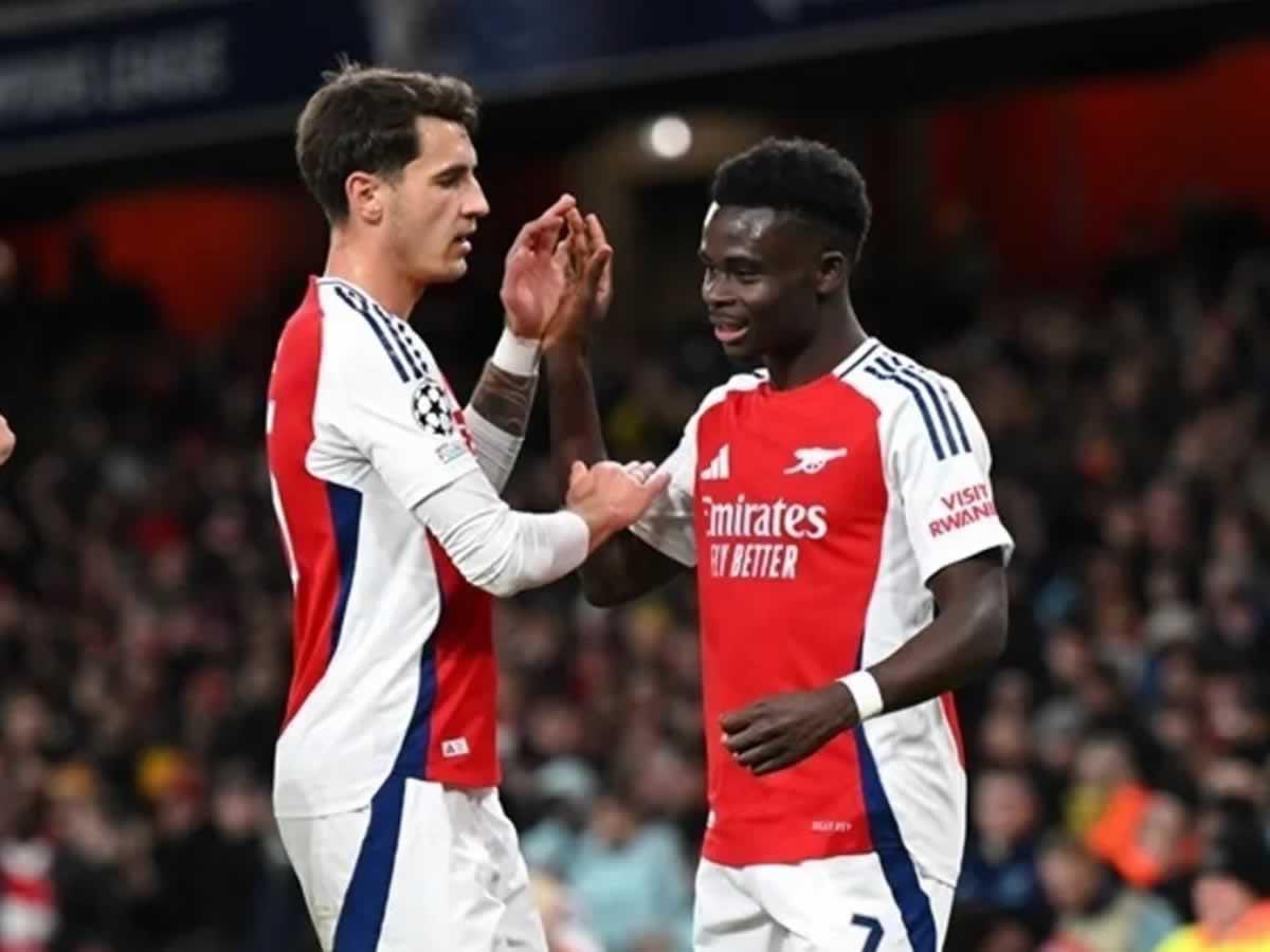 Arsenal golea al Mónaco y se acerca a octavos de final de la Champions League