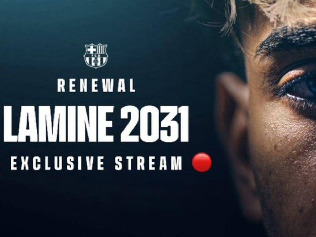 Lamine Yamal hereda la '10' del Barcelona y renueva su contrato