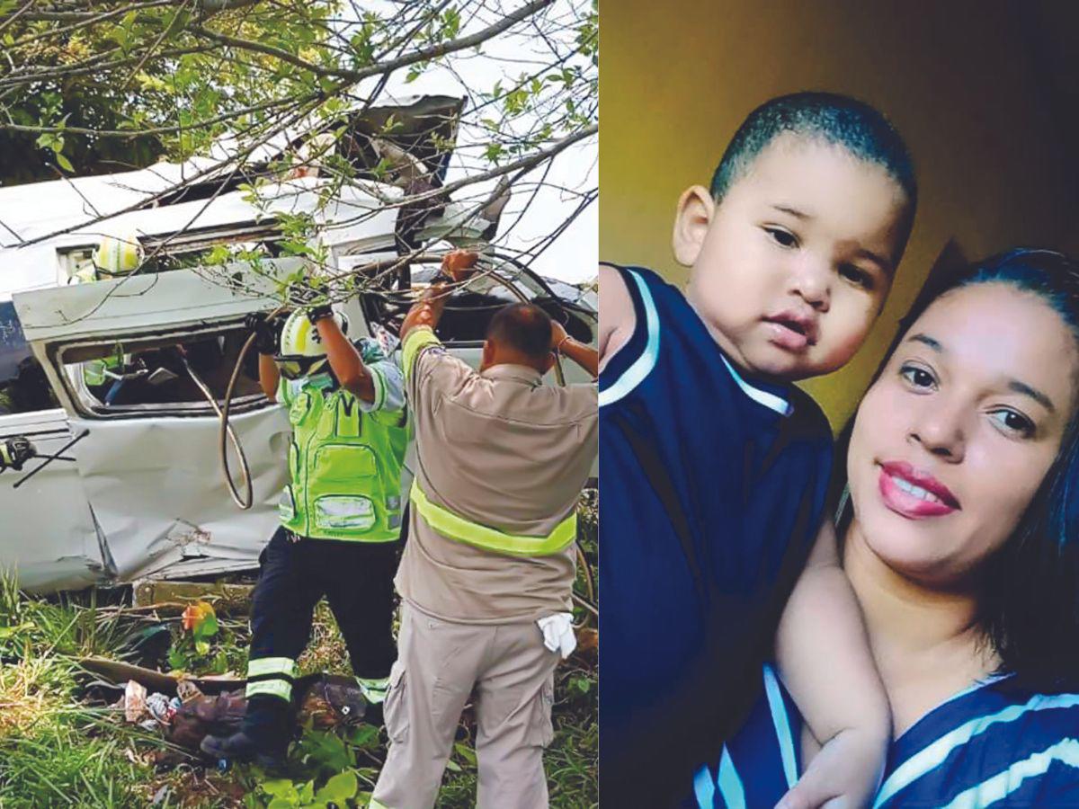 Elena se fue llena de sueños con su hijo Davicito y su esposo