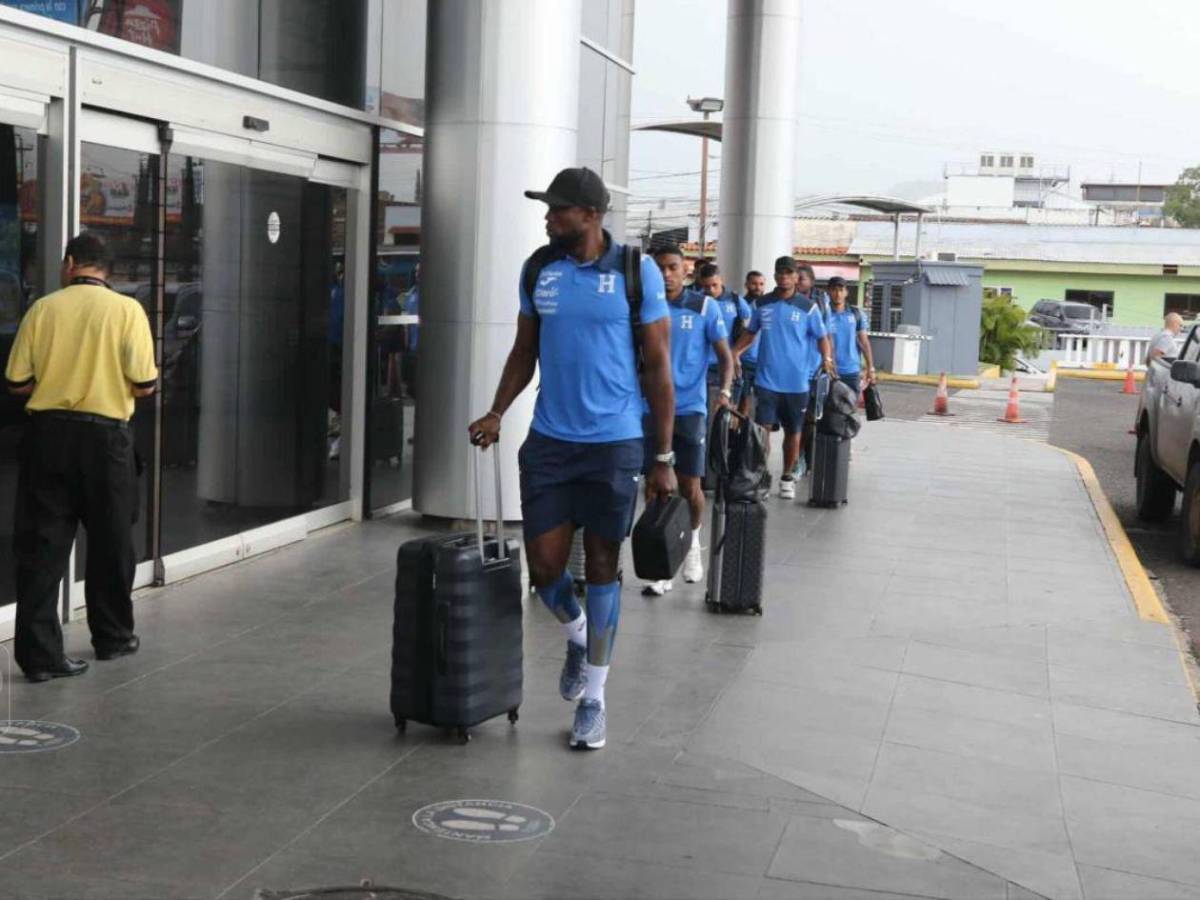 Selección de Honduras ya está en Tegucigalpa para el juego contra Haití