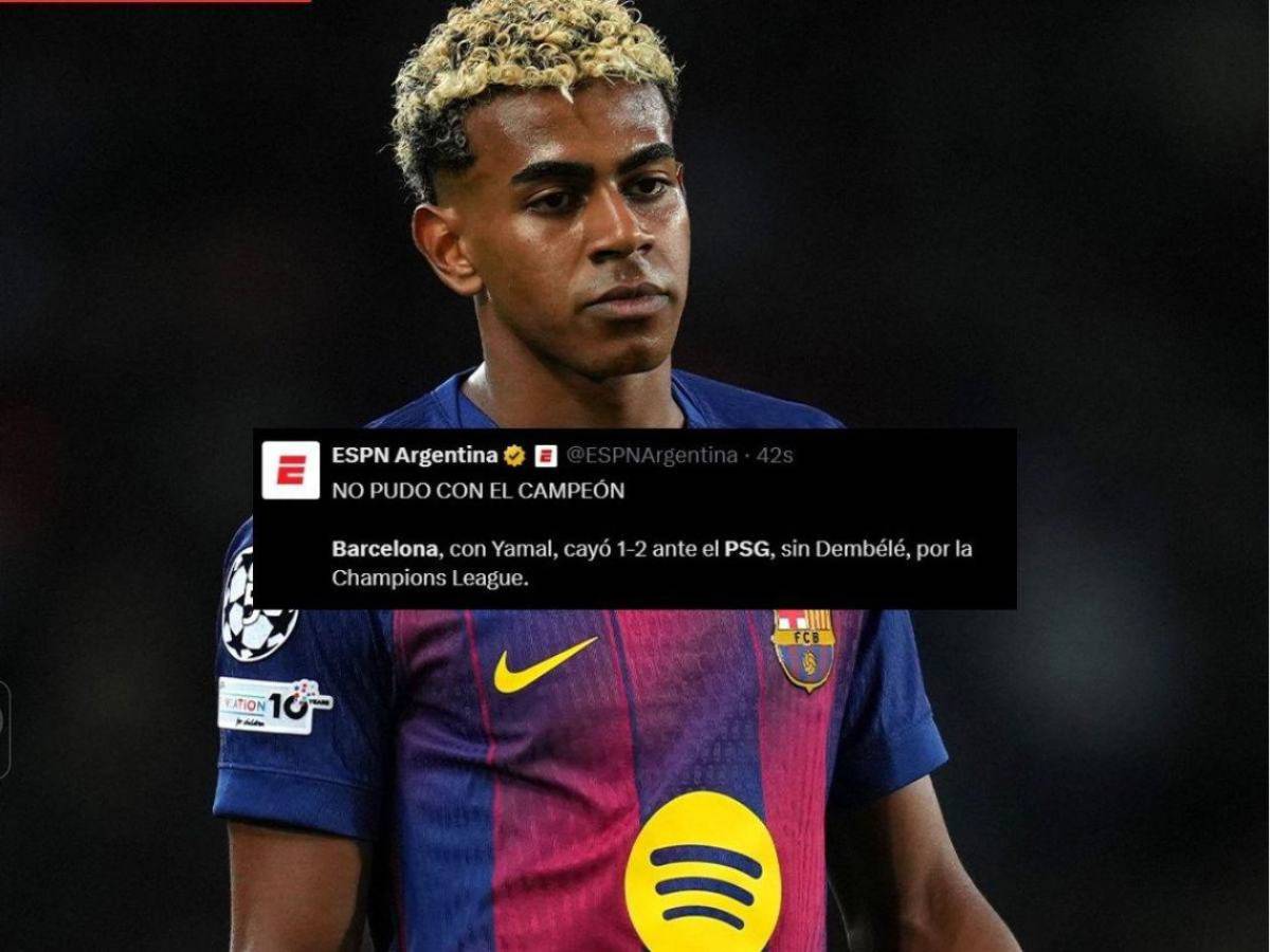 Así reaccionó la prensa a la derrota del Barcelona ante PSG en Champions