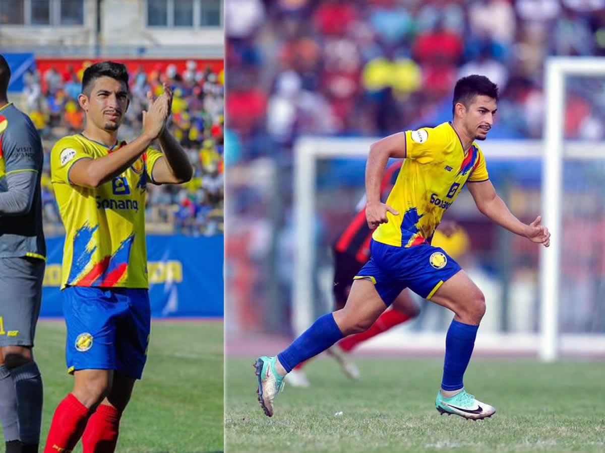 Jonathan Rubio lleva siete goles en la temporada en Angola.