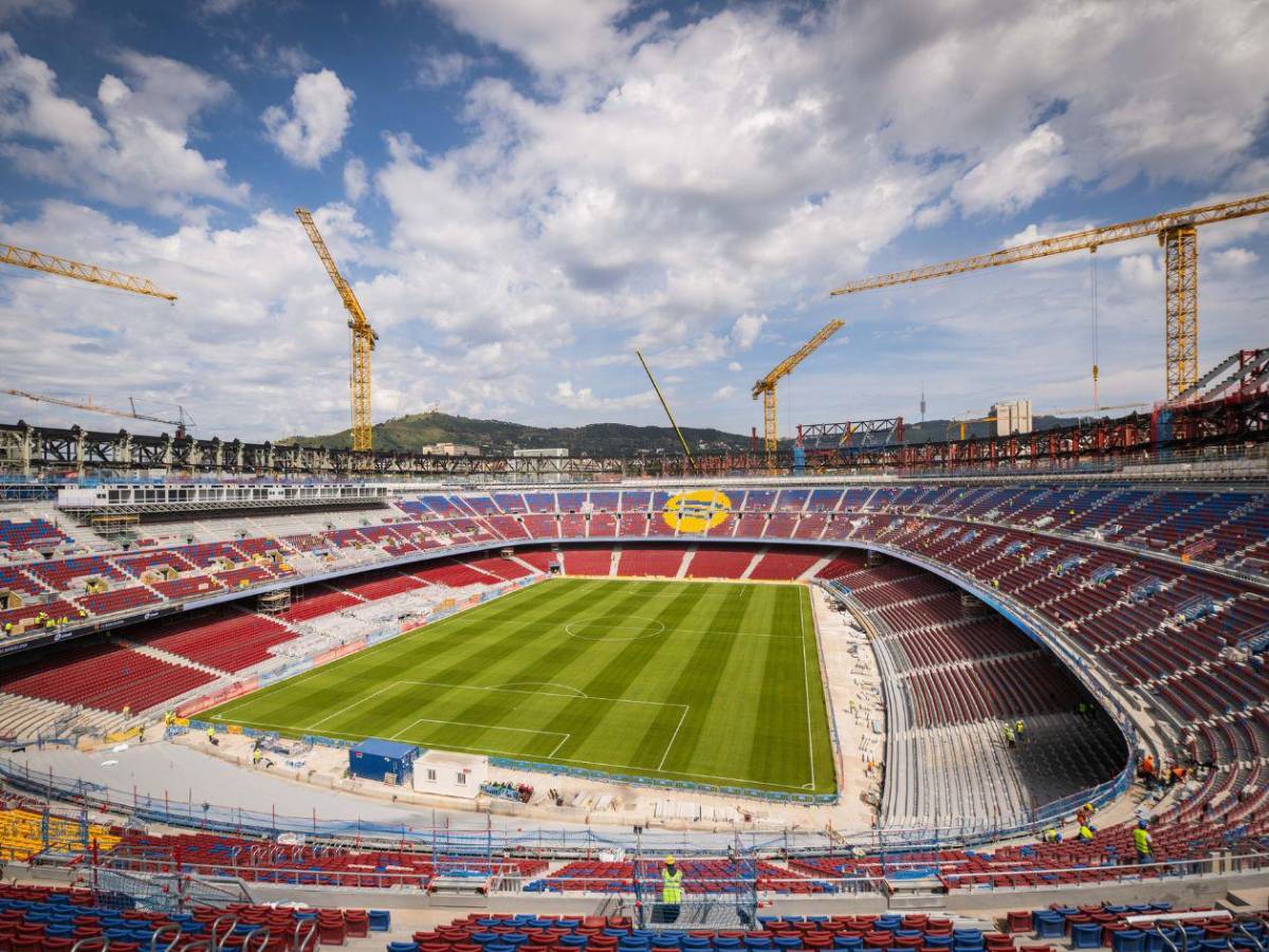 Barcelona muestra impresionantes nuevas imágenes del Spotify Camp Nou