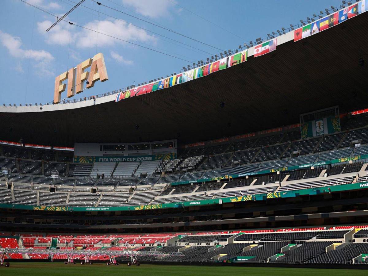 Mundial 2026: así luce el Estadio Azteca previo al México vs Sudáfrica