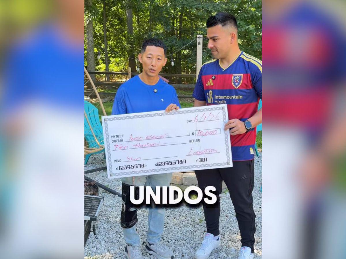 Influencer salvadoreño dona $10,000 a Shin Fujiyama para la construcción de escuelas en Honduras