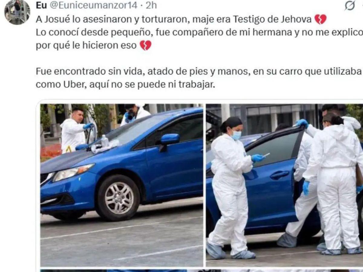 Era Testigo de Jehová: Salen a la luz nuevos detalles de taxista VIP asesinado en Tegucigalpa
