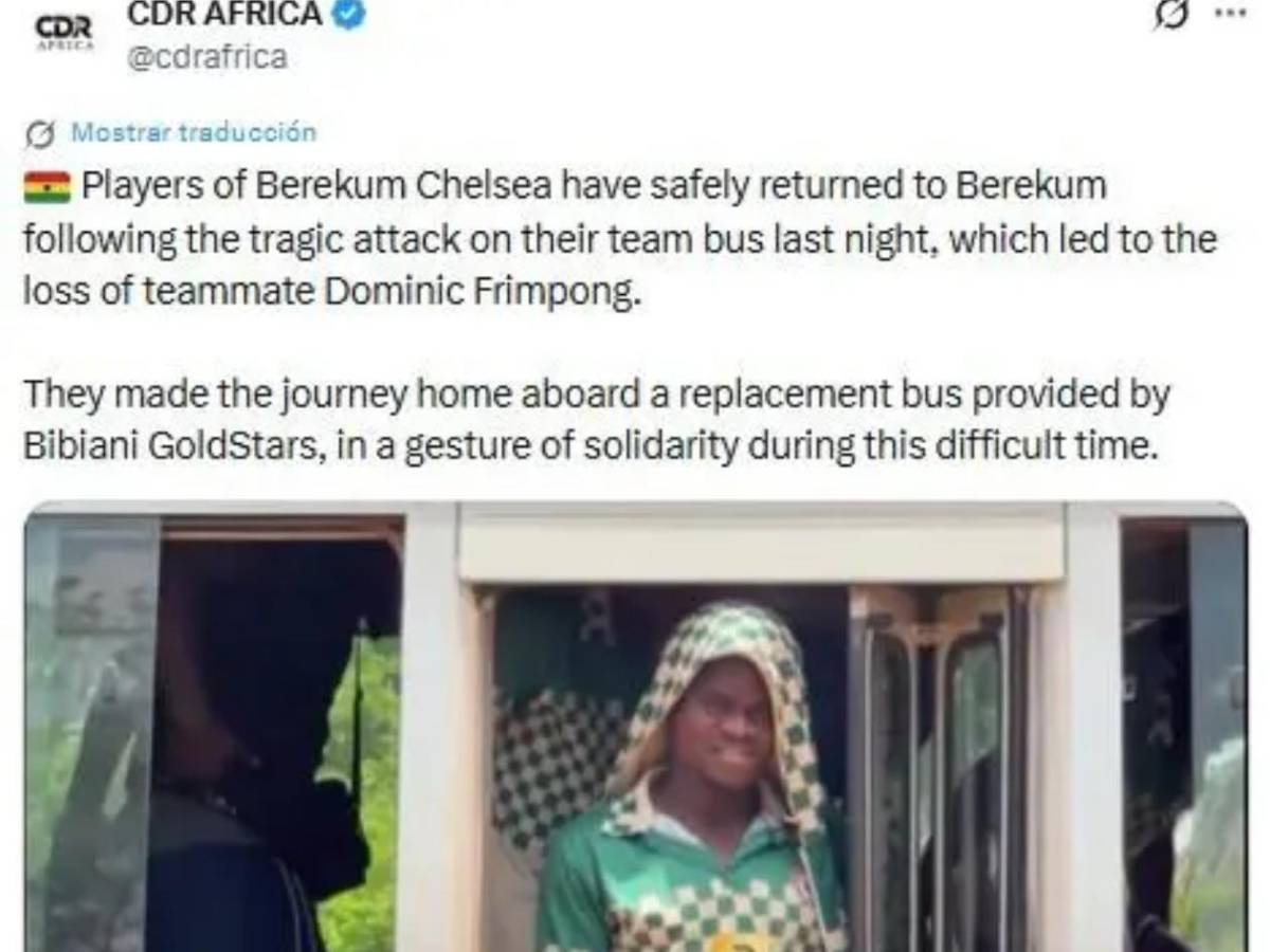 Asesinan a futbolista durante un asalto a autobús de su equipo