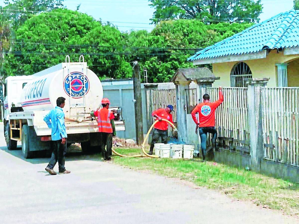Emergencia en La Ceiba por falta de agua potable