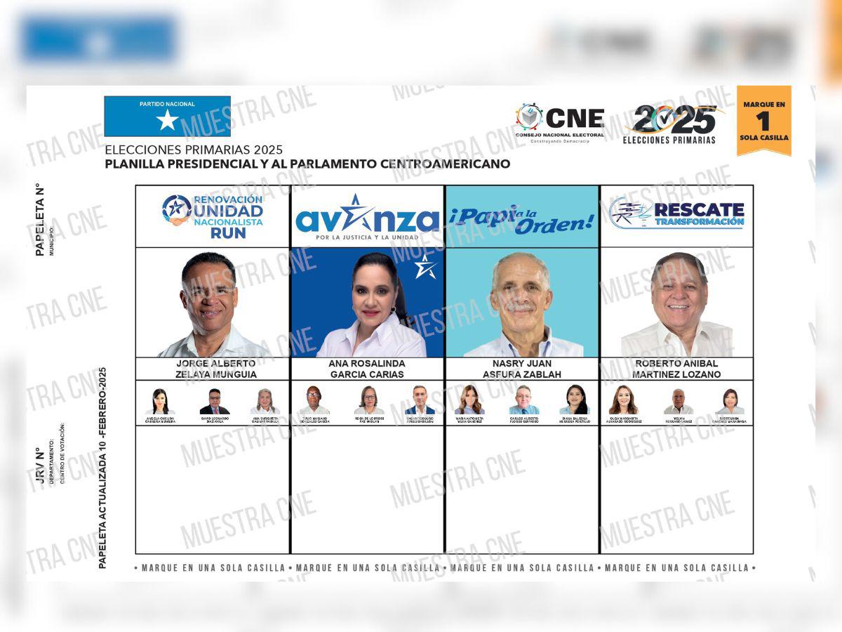 Juan Orlando Hernández desde la cárcel pide a nacionalistas votar por Ana García