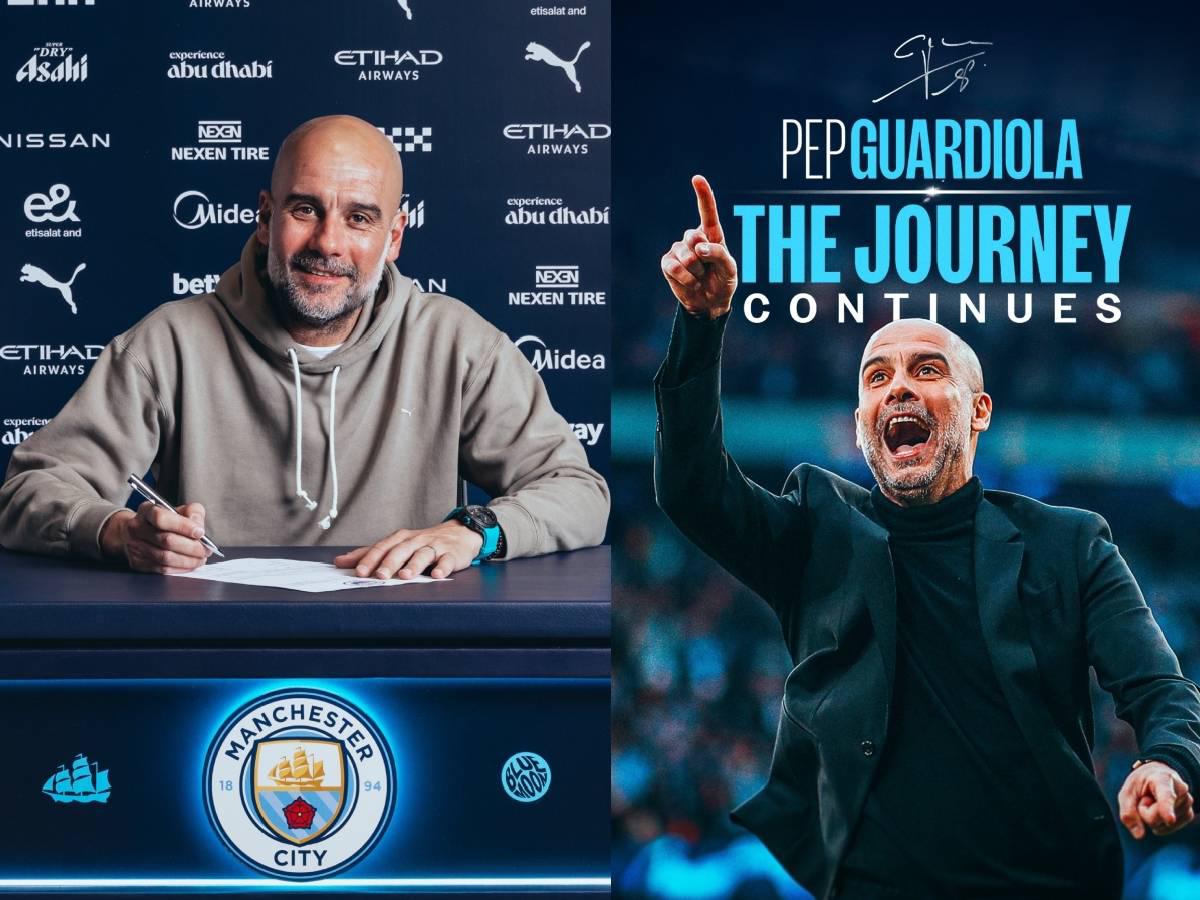 Oficial: Pep Guardiola renueva con Manchester City y revela la razón
