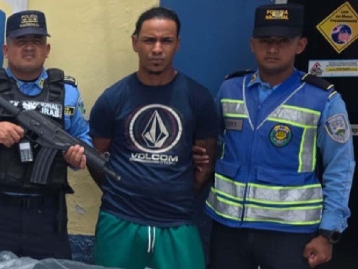 Capturan a Los Kiwis en Yoro; hallan droga, armas y altar con imágenes de la Santa Muerte
