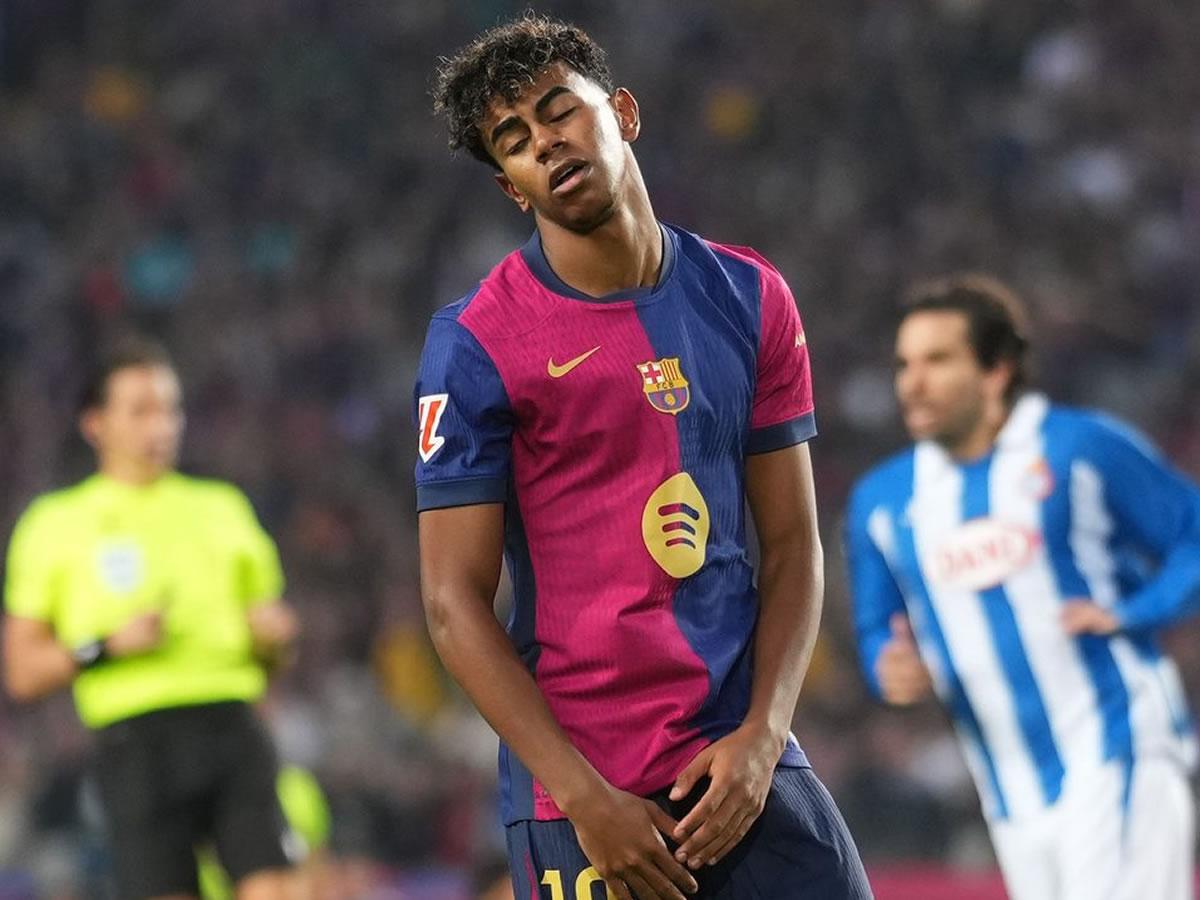 Lamine Yamal enciende las alarmas en el Barcelona: baja de última hora ante Real Sociedad