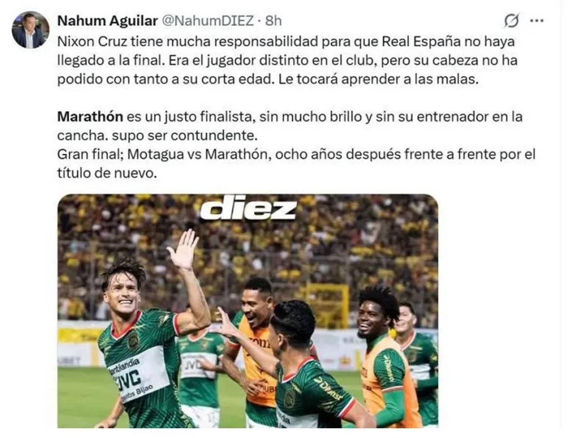 Prensa señala a dos culpables por la eliminación del Real España: Debe irse ya