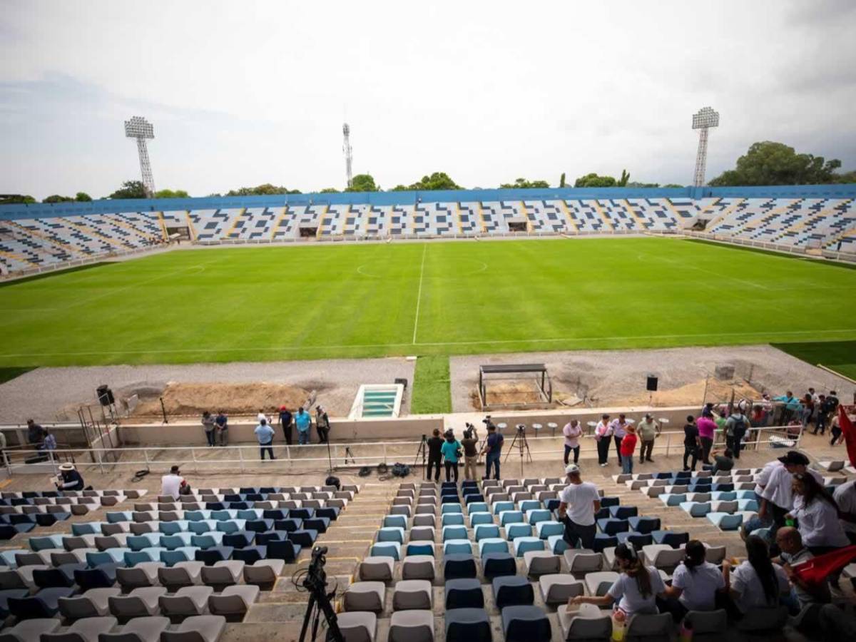 El único en Honduras: el detalle que tendrá el estadio Ceibeño y así luce la remodelación