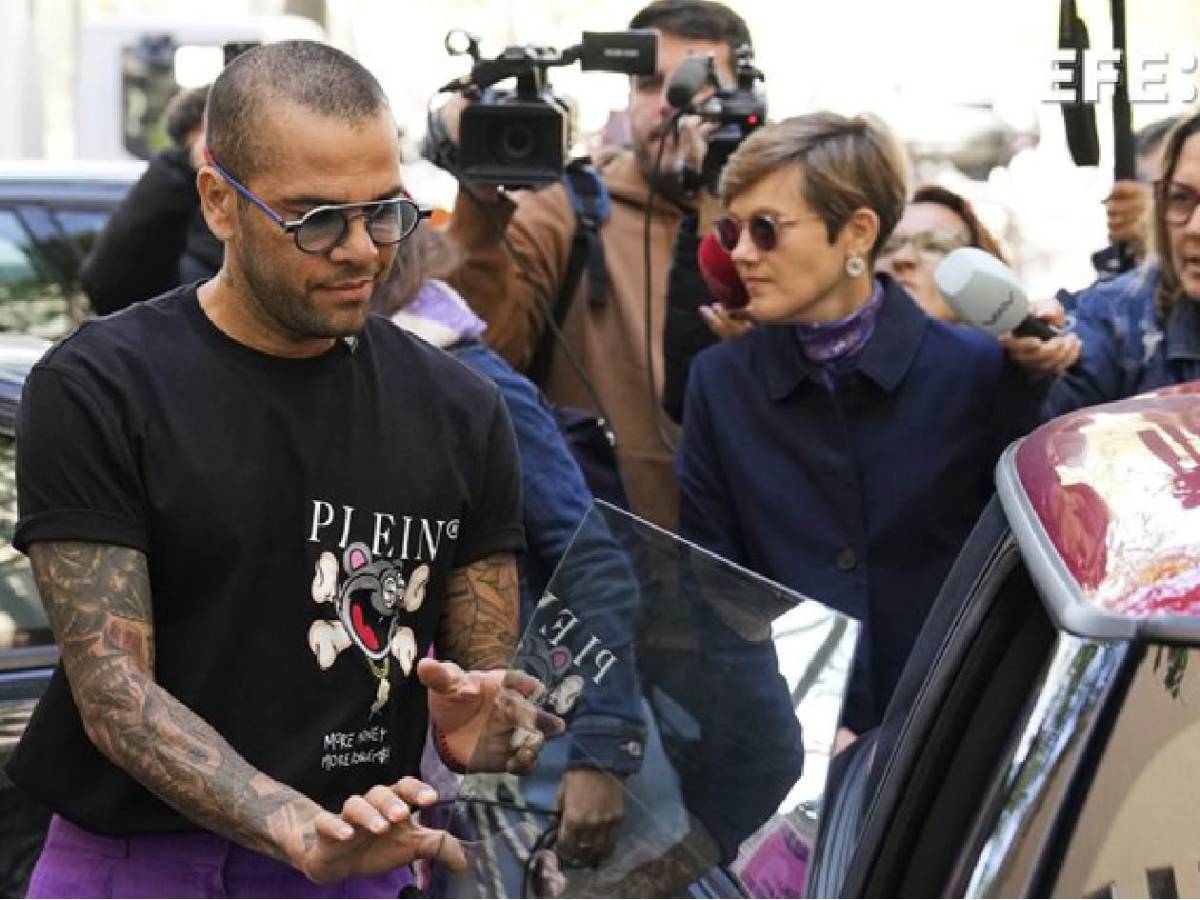 Revelan la reacción de la mujer que denunció a Dani Alves y toman decisión