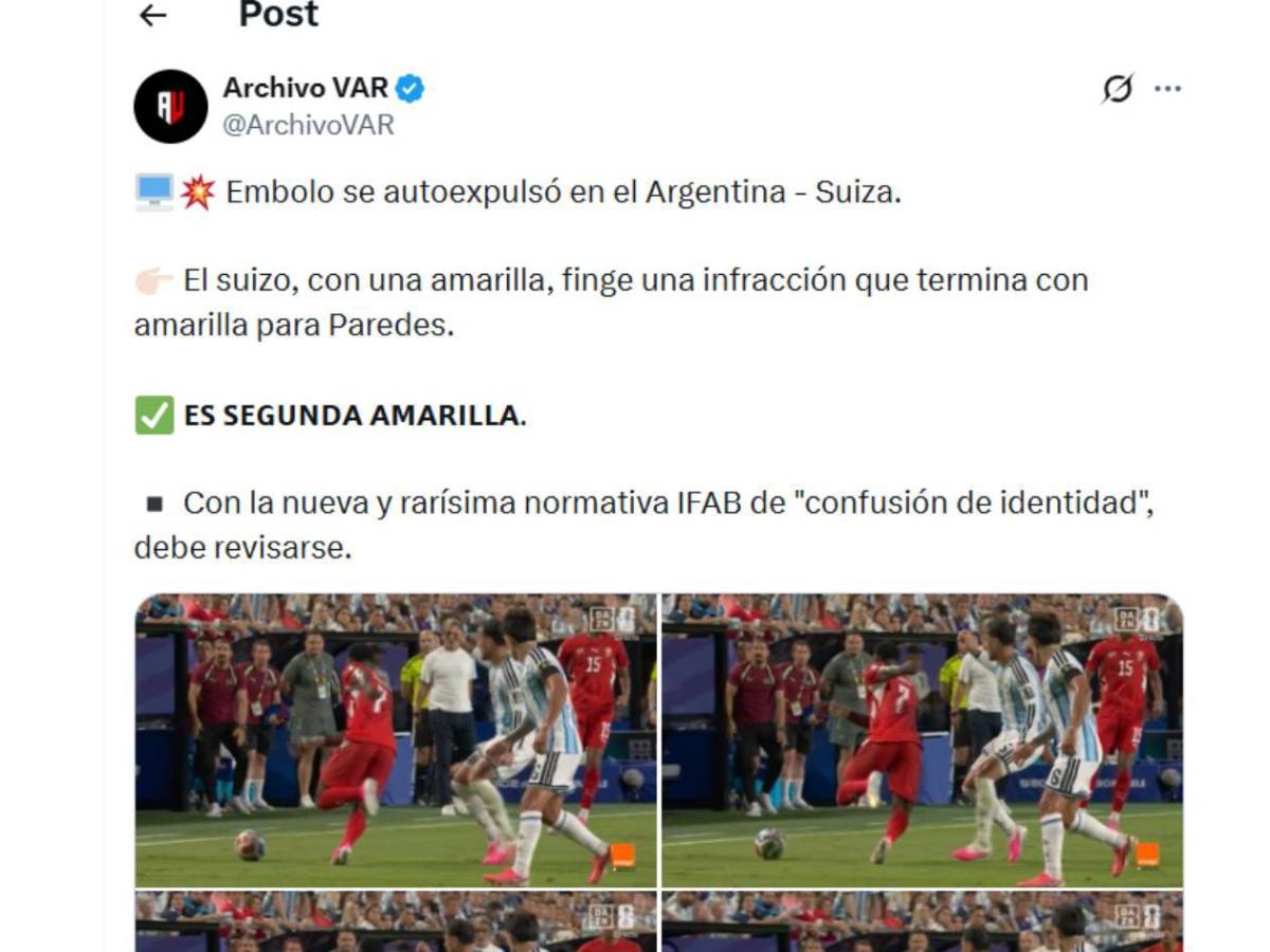 Destapan la verdad de la roja a Embolo y la otra polémica a Argentina que nadie vio