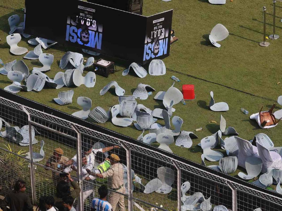 Messi provoca caos: destrozos, detenido y lo que lo pasó con el argentino