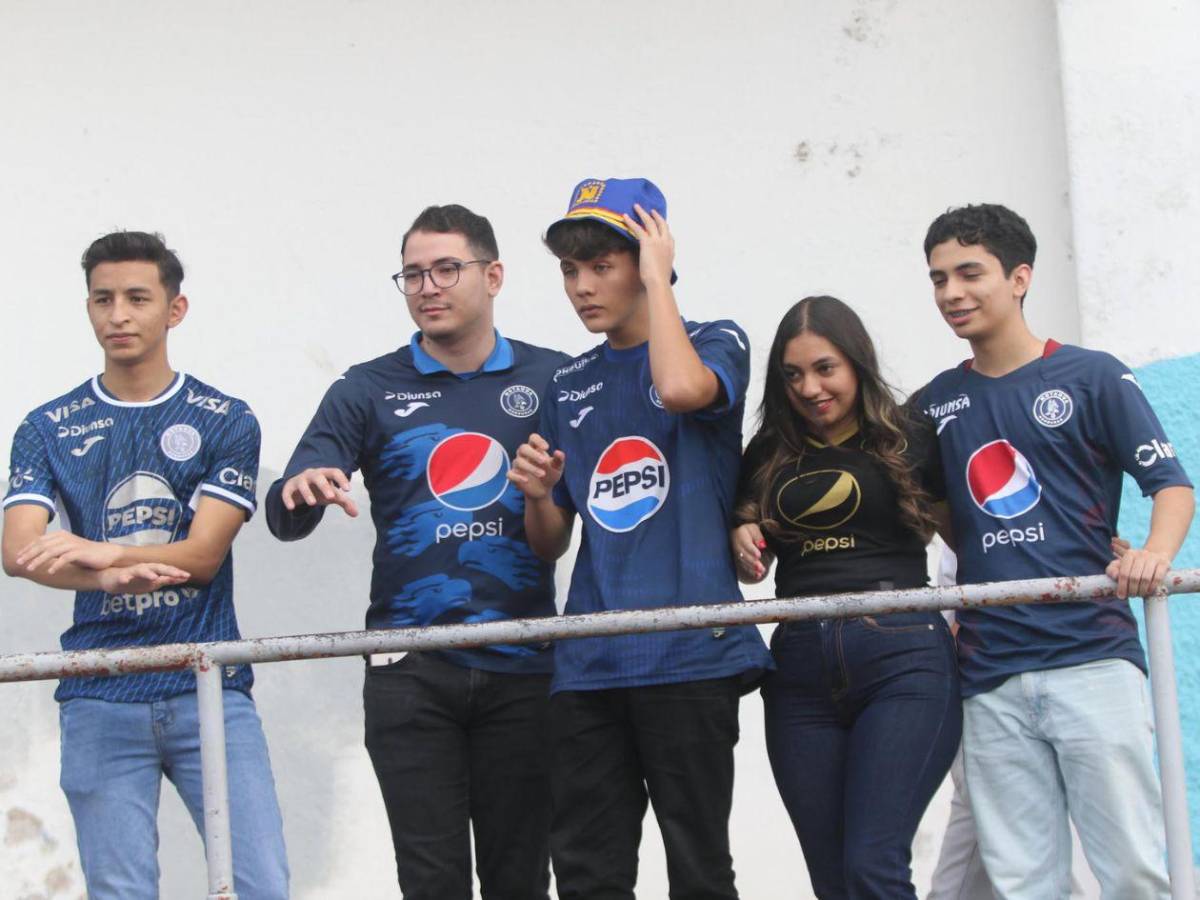 El ambiente que se vivió en la previa del Olimpia-Motagua del Apertura 2025