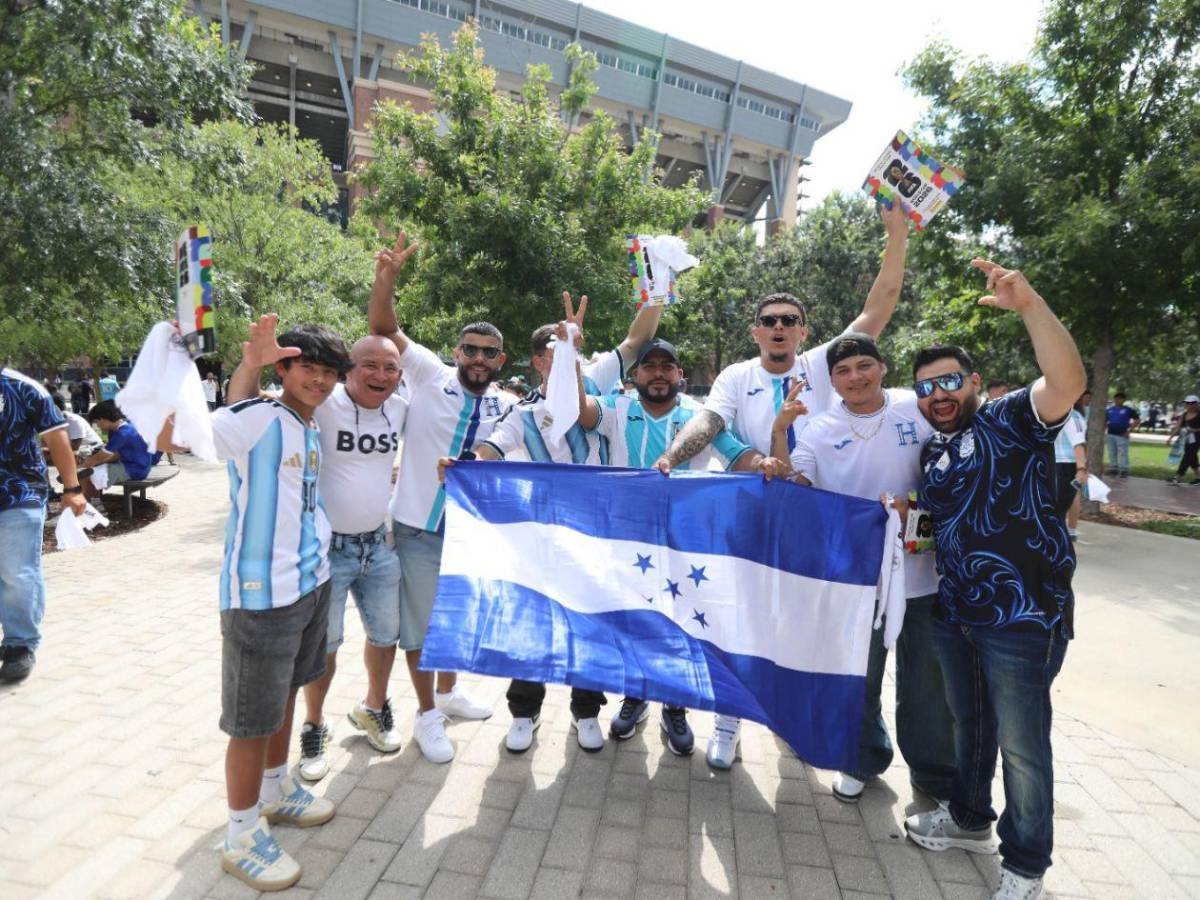 Honduras vs Argentina: ambientazo, locura por Messi y catrachos sorprenden