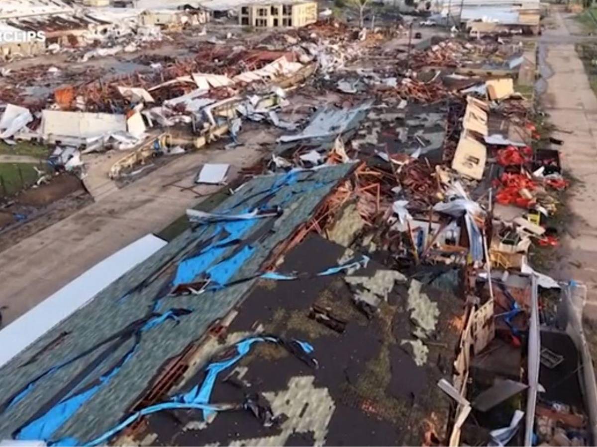 Emergencia en Texas: tornado provoca destrucción y personas heridas en Mineral Wells