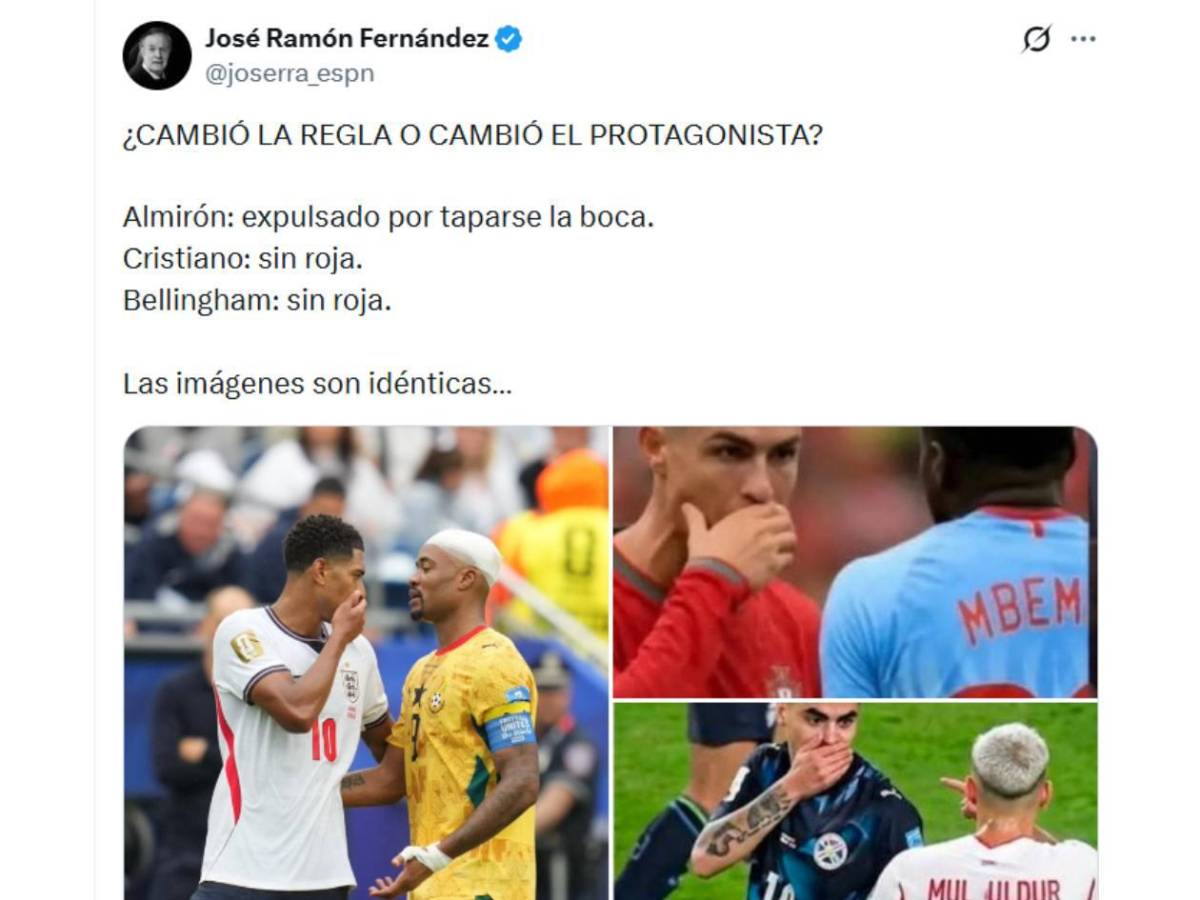 Said Martínez desata debate mundial tras polémica decisión con Jude Bellingham