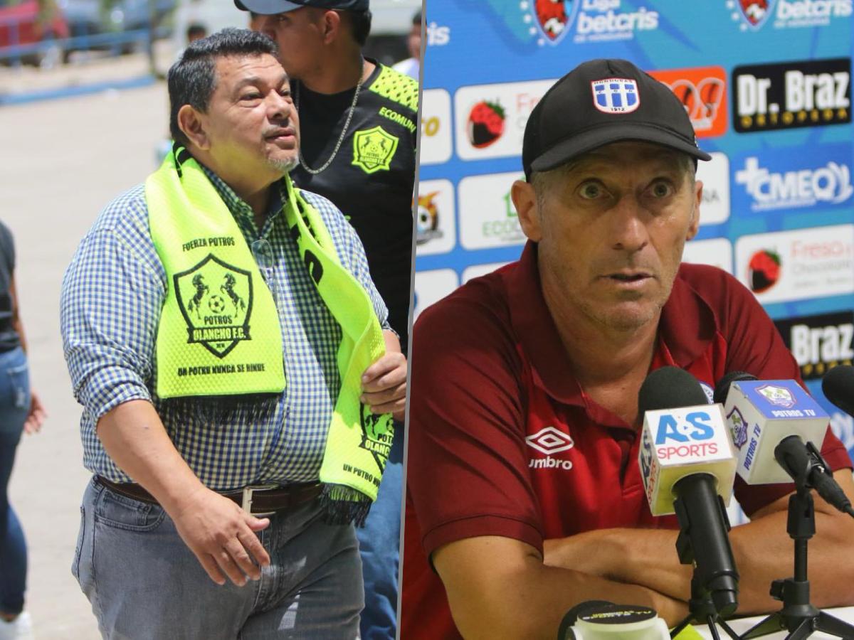 Presidente del Olancho le responde a Troglio y deja: “Es el papá de Olimpia”