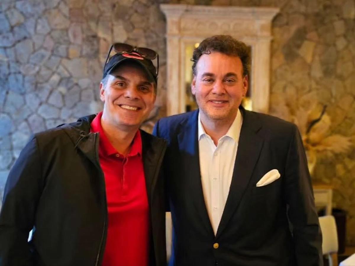 ”No están preparados para lo que se viene”, escribió Faitelson en octubre junto a esta fotografía junto a Christian Martinoli