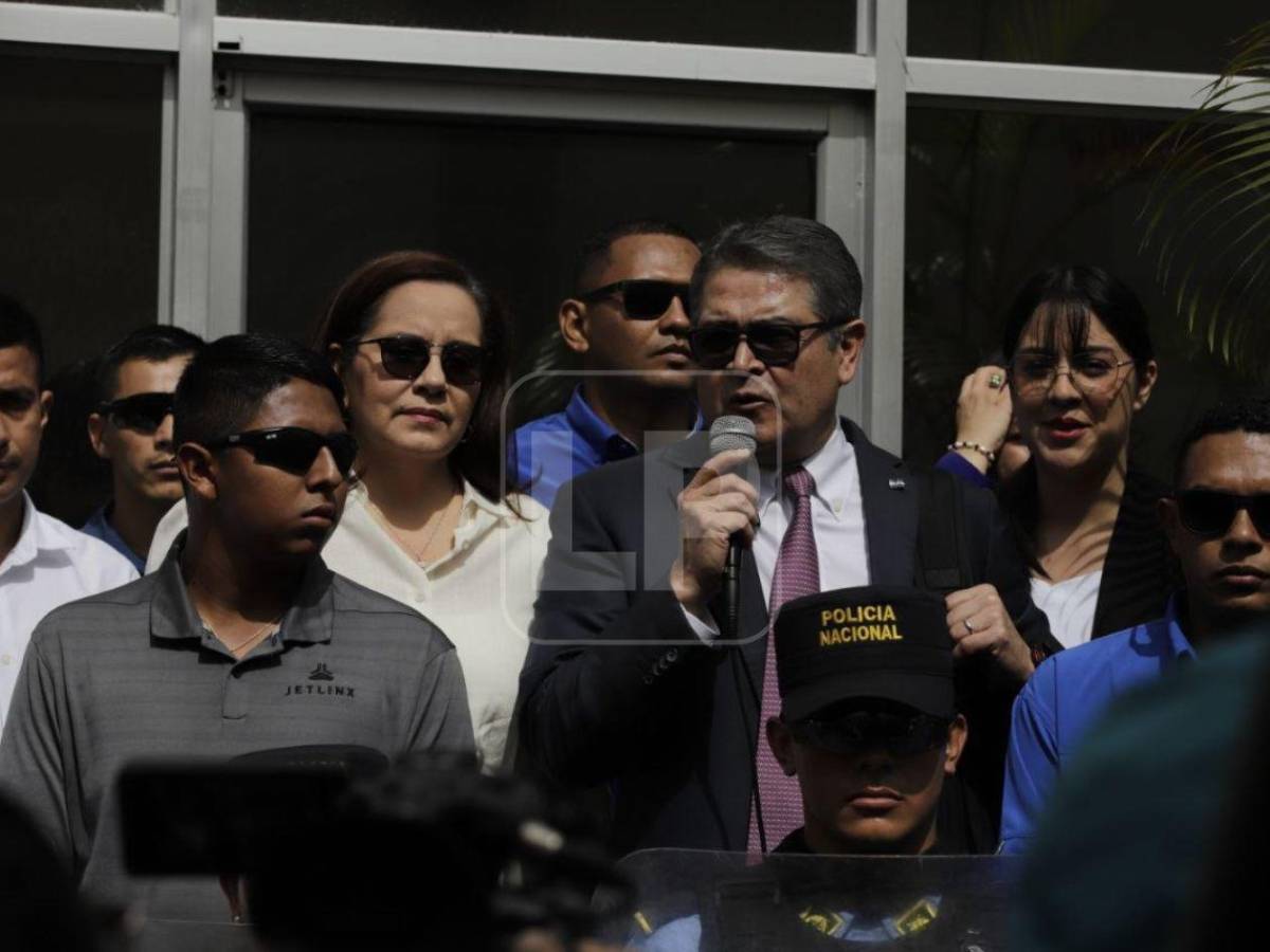Tienen 10 años de estar con eso: JOH antes de ingresar a audiencia inicial