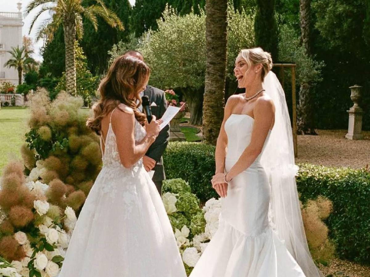 Jugadoras sorprenden al casarse y dejan fotos de su boda: “Te elijo a ti