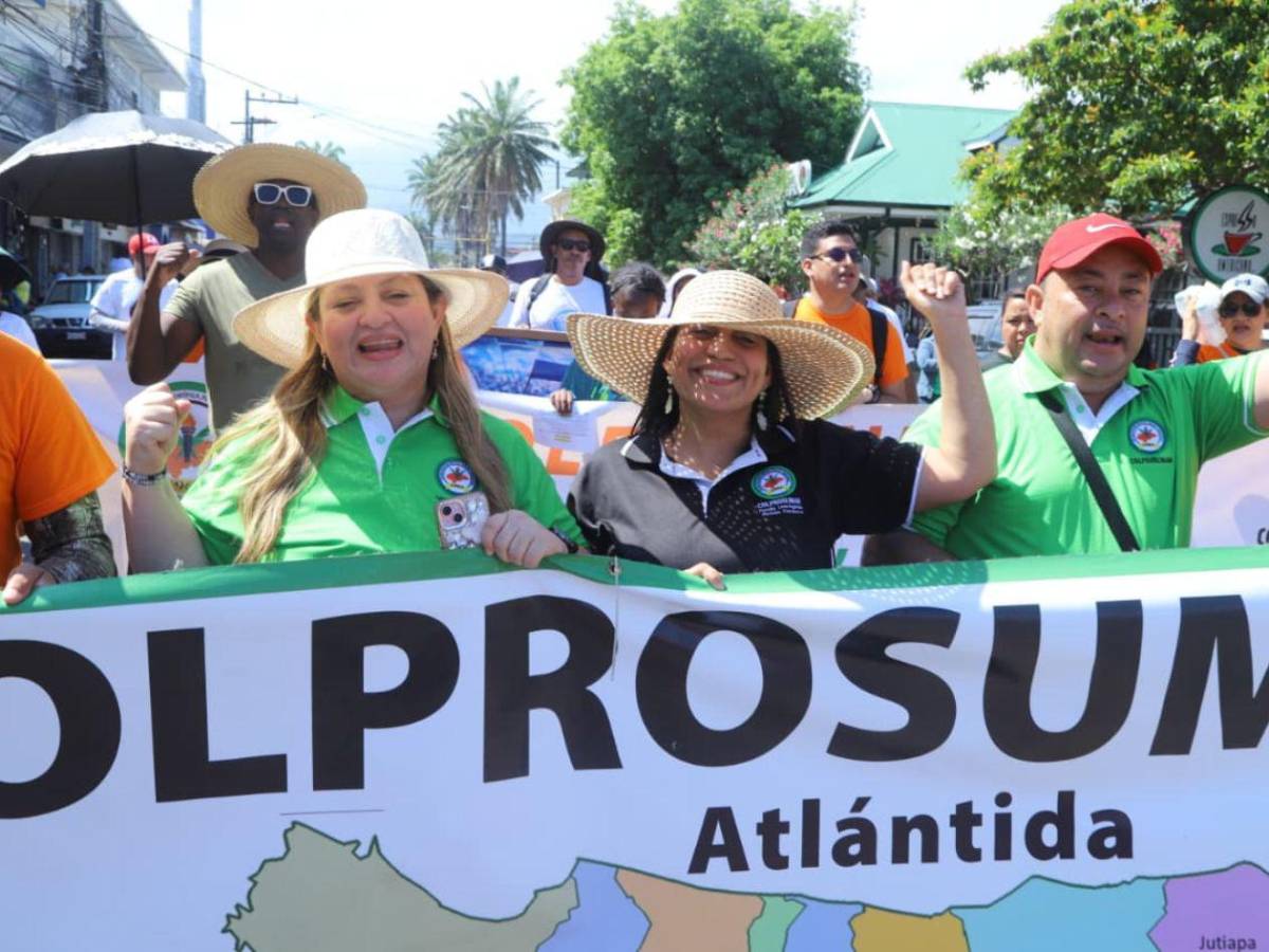 La Ceiba marcha en paz: la voz de los trabajadores que sostienen la ciudad