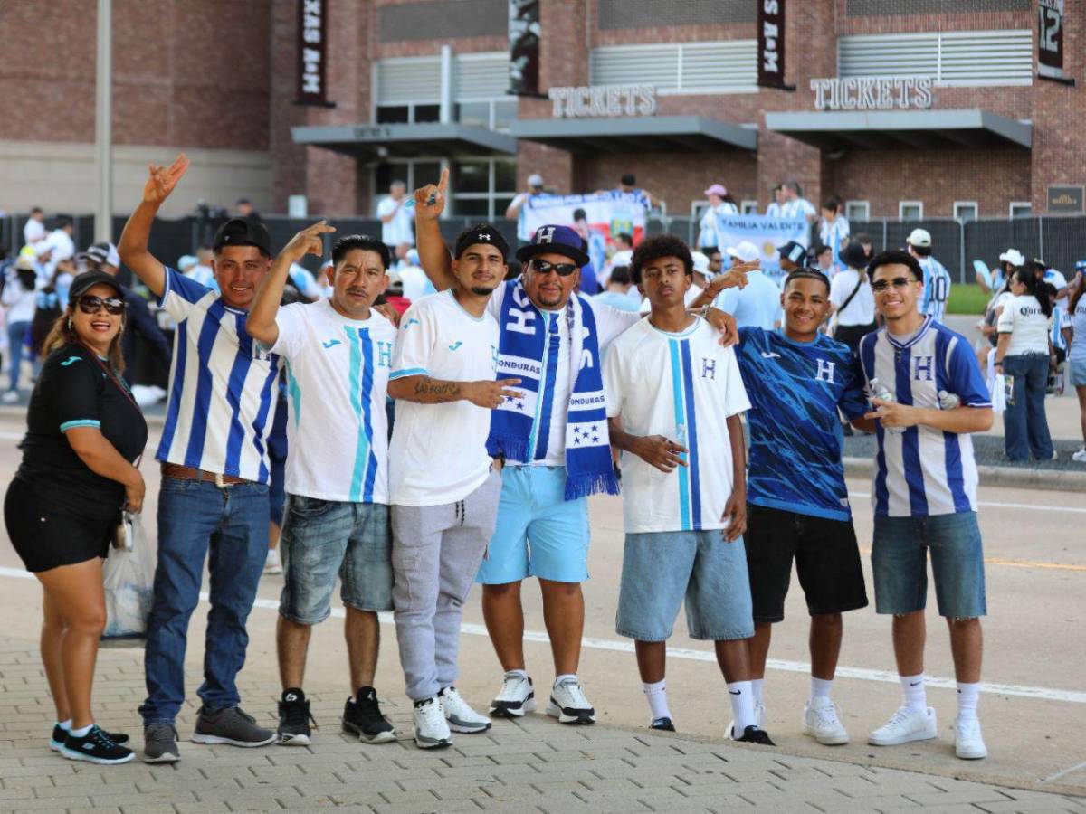 Honduras vs Argentina: ambientazo, locura por Messi y catrachos sorprenden