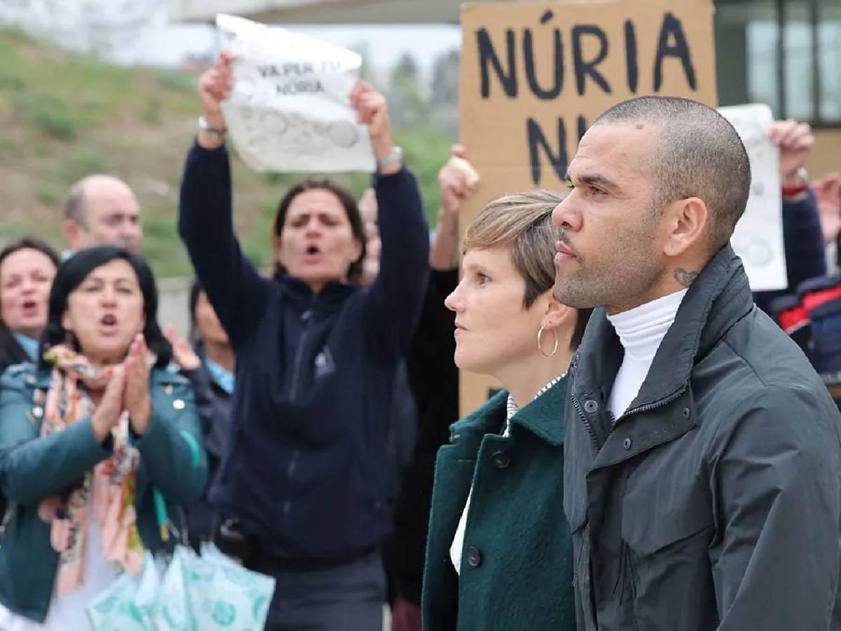 Revelan la reacción de la mujer que denunció a Dani Alves y toman decisión