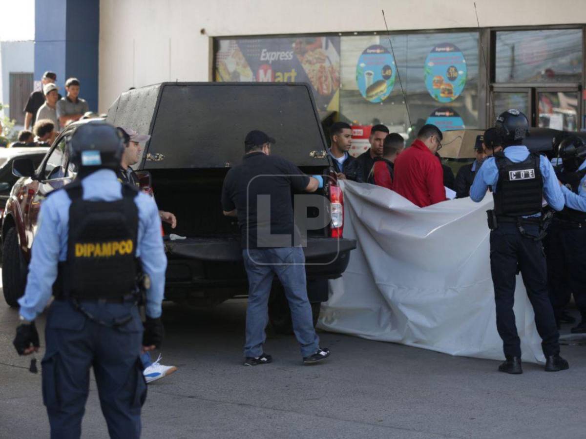 Desgarradora escena tras la muerte de mototaxista en Comayagüela
