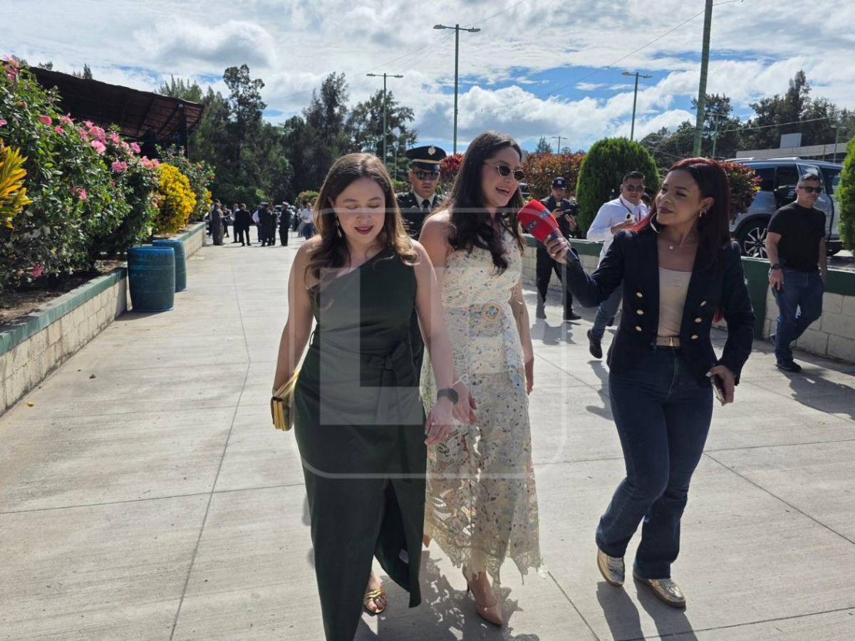 La razón por la que hijas de JOH asistieron a traspaso de mando de las FFAA