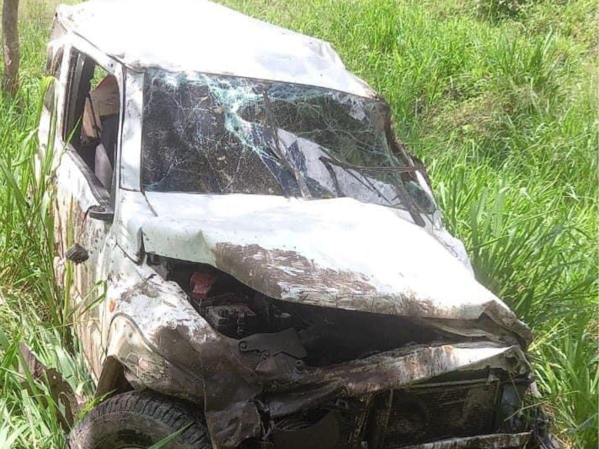 Hombre fallece tras caer a precipicio con su vehículo en Santa Bárbara