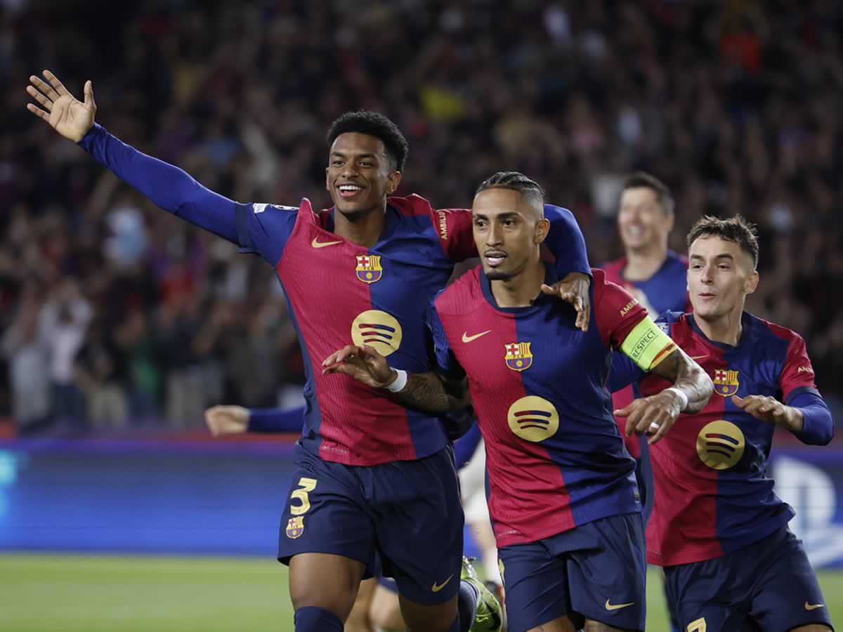 ¡Venganza! Barcelona barre al Bayern con goleada en Champions y triplete de Raphinha