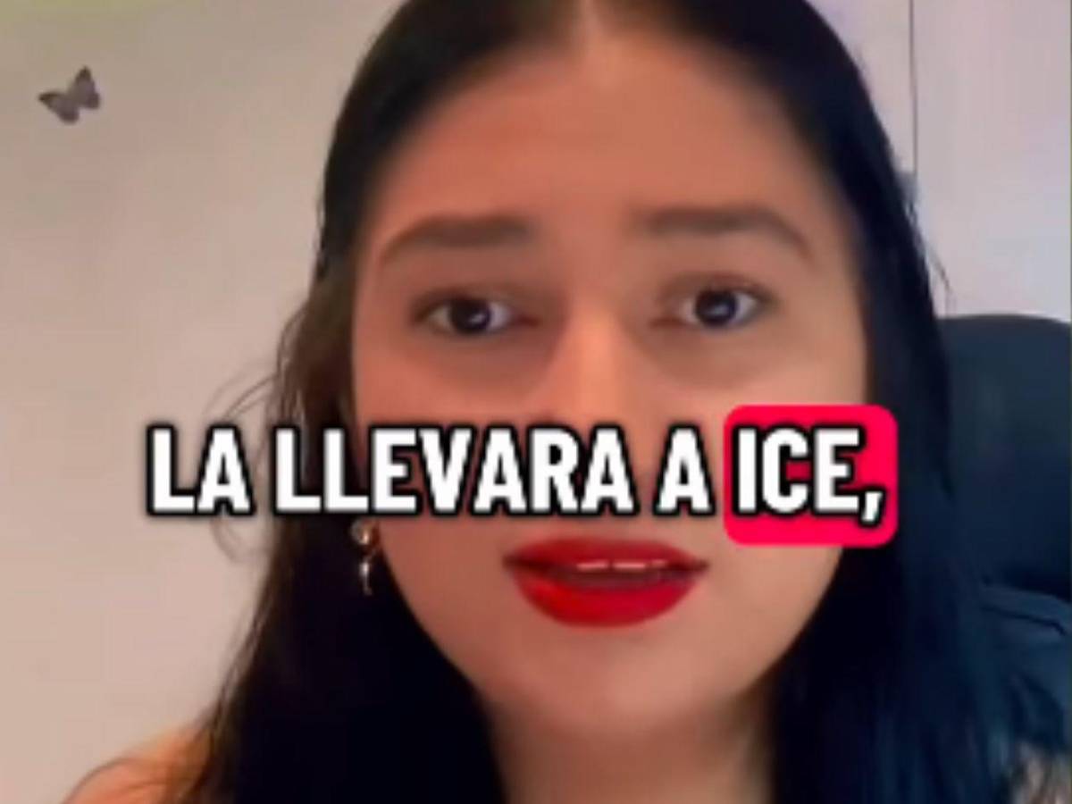 Dominicano tras chocar con hondureña: Voy a llamar a ICE para que te lleve a tu país