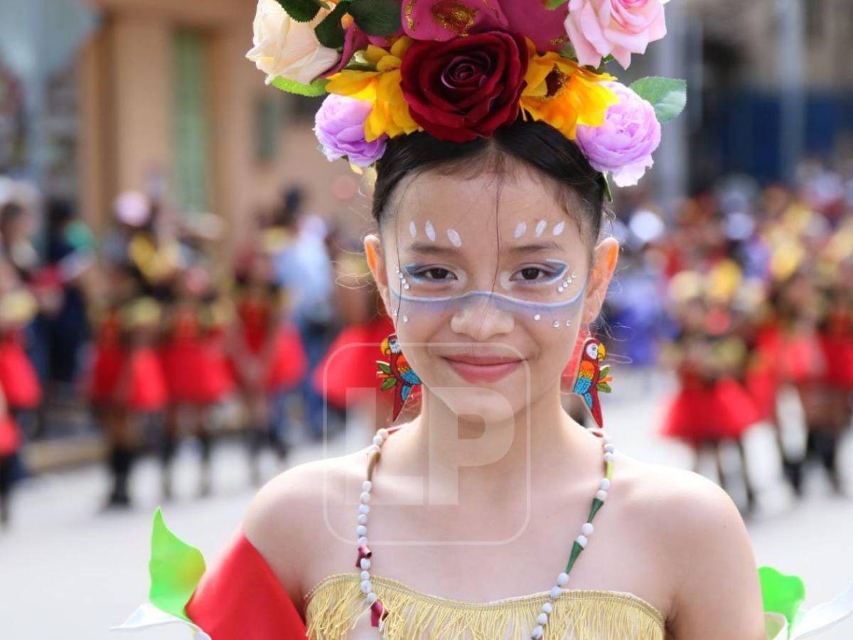 Tegucigalpa: las imágenes más destacadas que dejaron los desfiles de este sábado