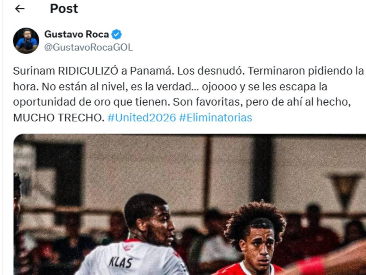 Panamá recibe burlas tras tropiezo en eliminatorias: Chepe Bomba se enfada