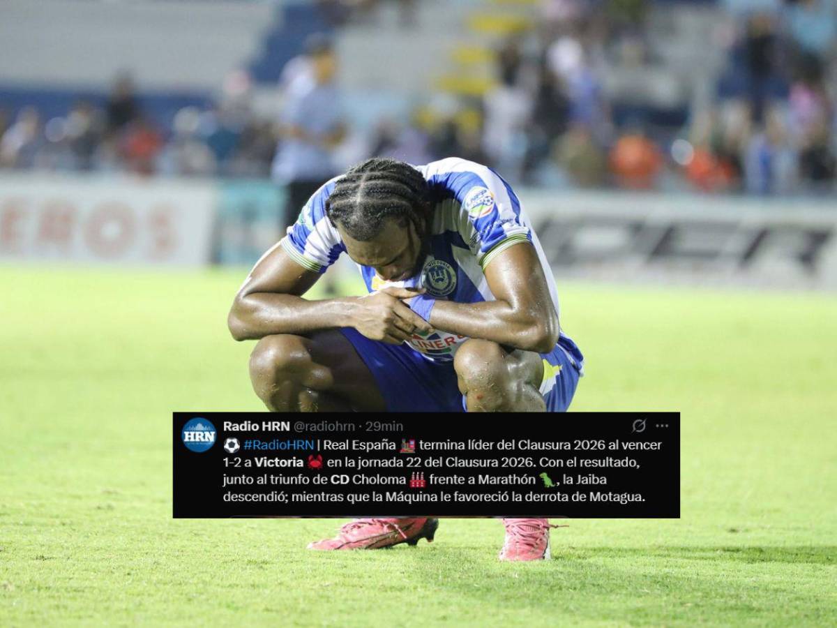 Prensa reacciona: esto dicen tras nuevo descenso del CD Victoria en Honduras