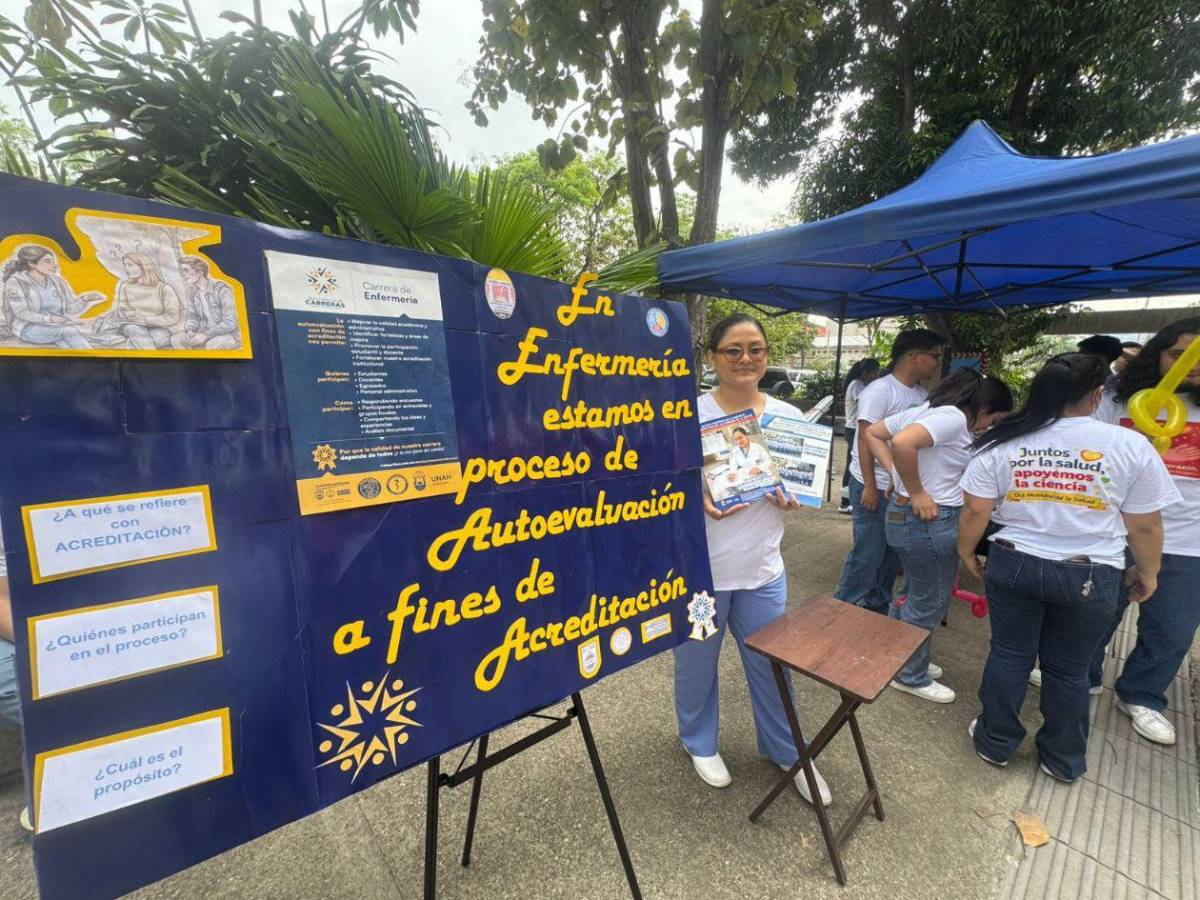 Unah-Cortés lleva atención gratuita a la población con feria de salud