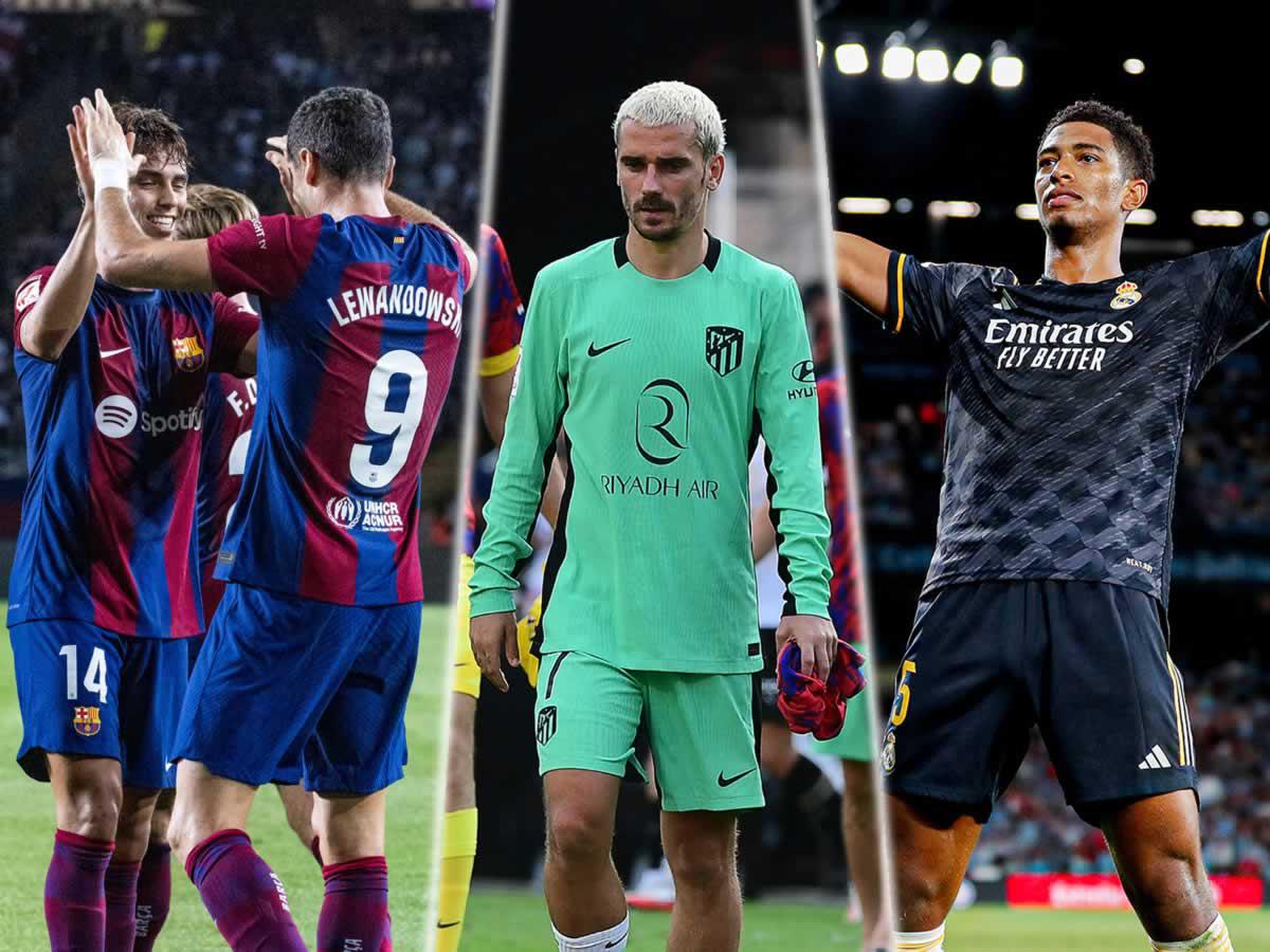 Bajan al Madrid: la tabla de posiciones de LaLiga tras goleada del Barcelona