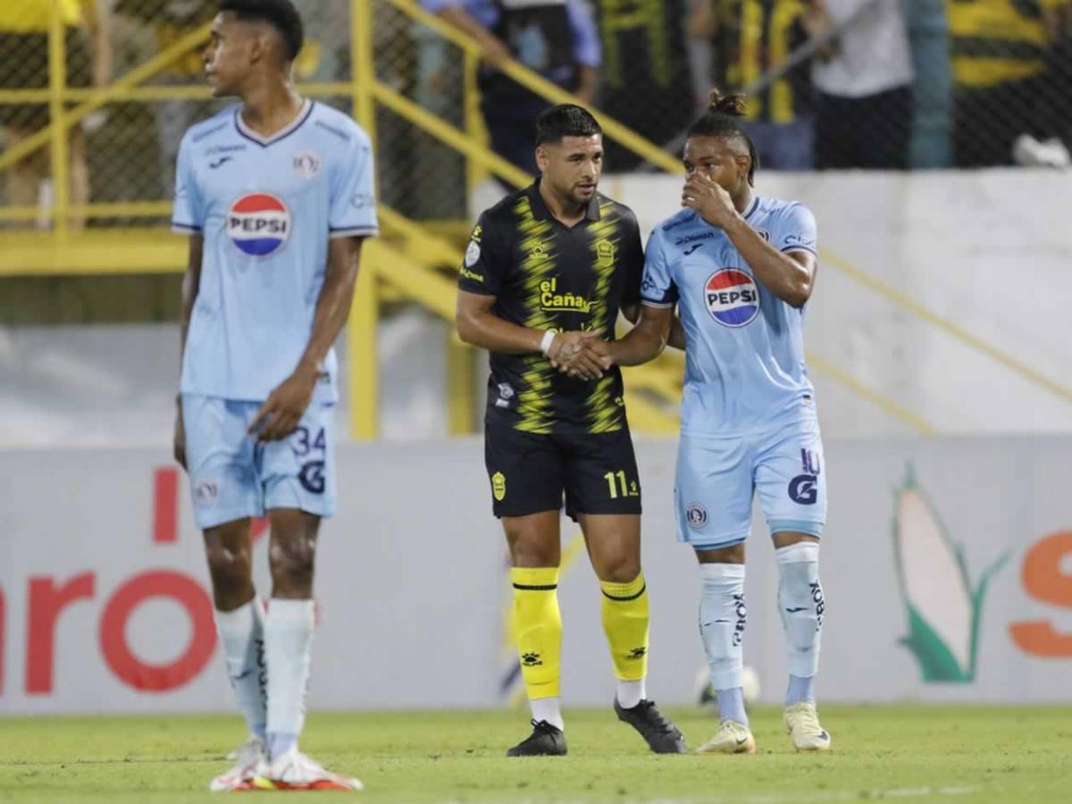 Real España celebra, sufre Motagua y la rubia que cautivó en el Morazán