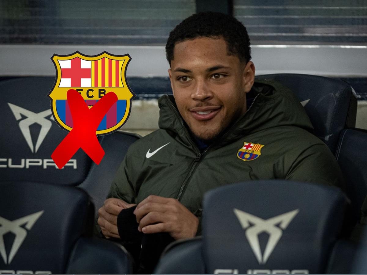 Rechaza al Barcelona: no quiere lo mismo de Vitor Roque y se irá a otro grande