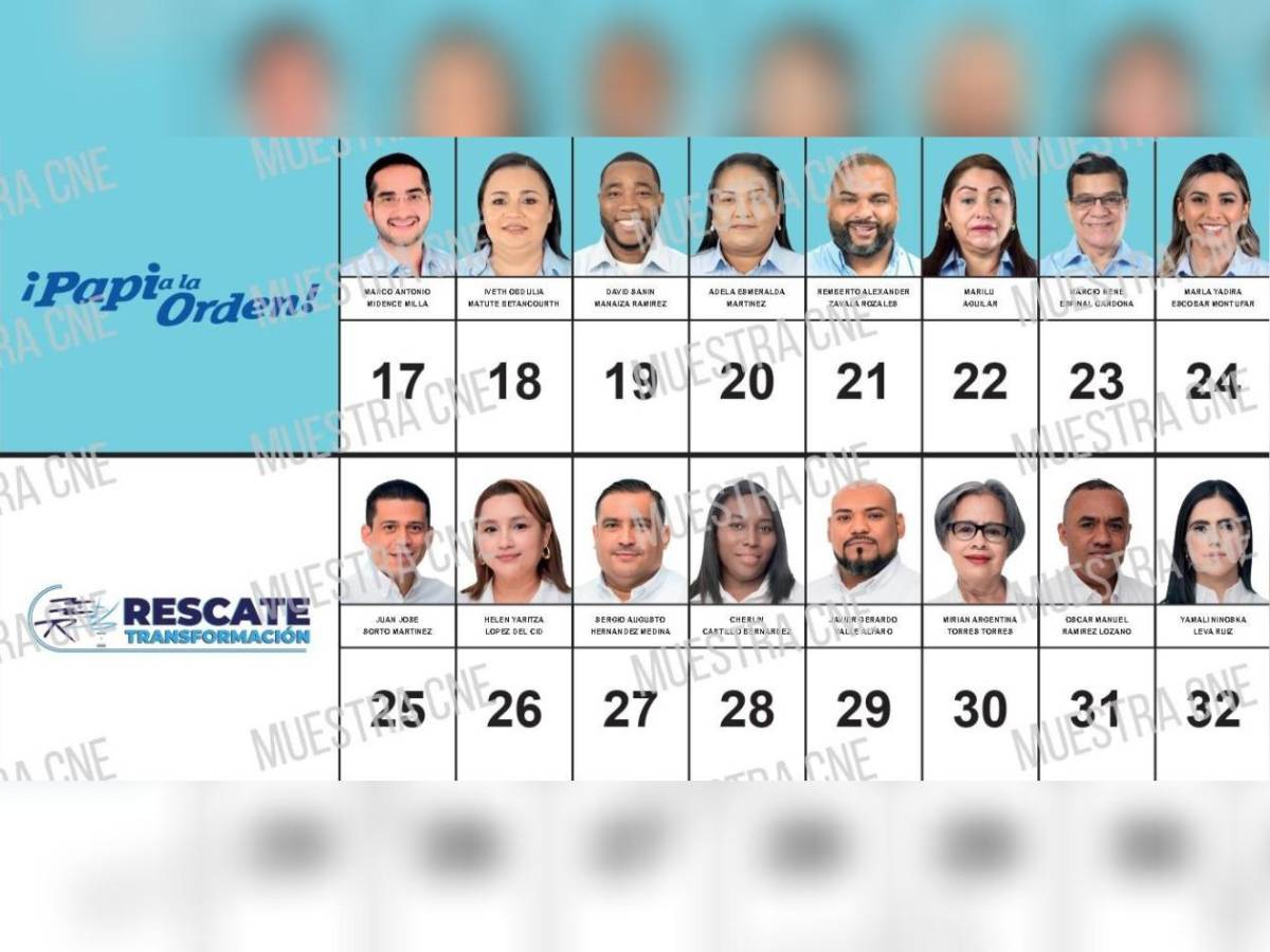 Siete diputados de Atlántida buscan la reelección